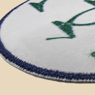 Iron-on patch backing