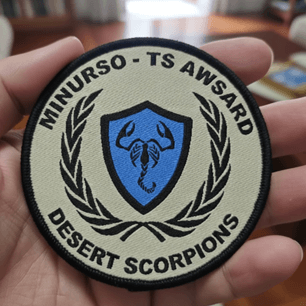 Custom woven label patch